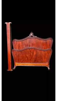 French antique bed frame - Image 1 of 2