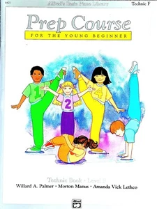Prep Course for the Young Beginner, Technic Book, Level F - Alfred Publication - Picture 1 of 6
