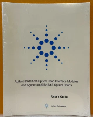 Agilent / HP 81623-90024 2001 Optical Head Interface Modules User's Guide Manual - Image 1 of 2