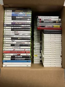 lot of 107 Game Cases Sleeve Art And Game Manuals Used No Games Mostly Xbox 360 - Picture 1 of 5