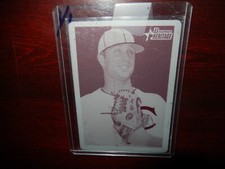 2006 Bowman Heritage Matt Long Printing Plate Magenta #1/1 Chicago White Sox