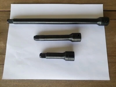 Snap-on Tools USA NEW 3pc 1/2" Drive Impact Extension Set IMX32B IMX52 IMX112 - Image 1 of 4