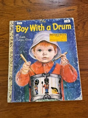 The Boy With a Drum (Little Golden Book) 1969 David L. Harrison Hardcover Foto 1 de 4
