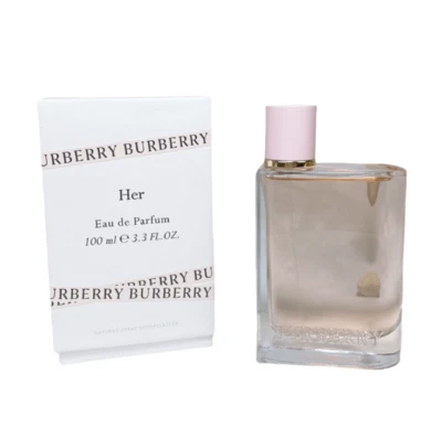 Burberry Her by Burberry 3.3 oz EDP Perfume for Women Spray New in Box USA - Image 1 of 4