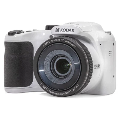 Kodak PixPro AZ255 Weiß, Fotokamera Digitale Bridge 16MP Zoom 25x - Bild 1 von 4
