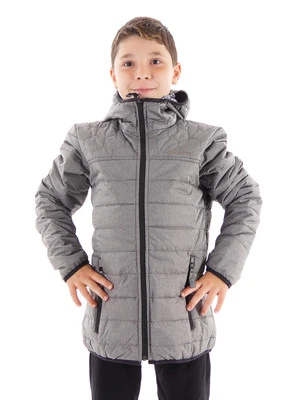 Brunotti Chaqueta Funcional con Capucha Moruzar Gris Aislamiento Cremallera - Imagen 1 de 2