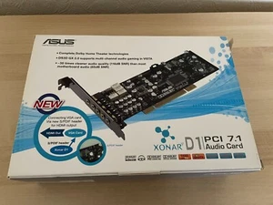 Asus Xonar D1/A Dolby 7.1 PCI Sound Card P184005P Part Number 90-YAA0B0-0UAN0B - Picture 1 of 16