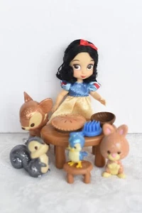 Set bambola snodata 5" Mini animatore Disney BIANCANEVE con animali (B) - Foto 1 di 3