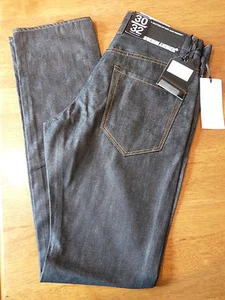 DR DENIM 'TREEGER CARROT' BLUE BLACK TAPERED JEANS 32 / 32 £63 BNWT - Picture 1 of 6
