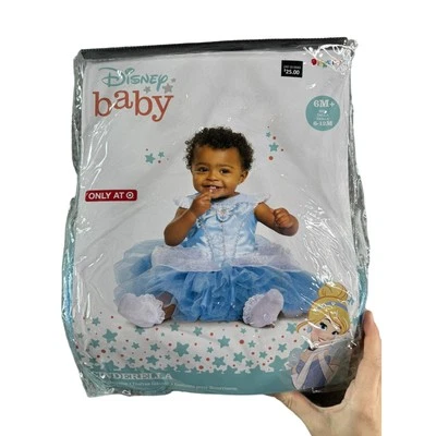 Disney Disfraz Princesa Cenicienta Bebé Infante (6-12M) Disfraz Objetivo Nuevo con Etiquetas Foto 1 de 3