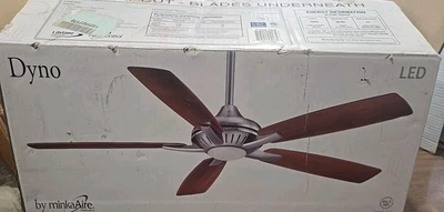 Minka Aire Dyno 52" Ceiling Fan with LED Light and Remote, Oil Rubbed Bronze - Image 1 of 4