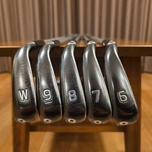 [Lefty / PING] G710 Red Dot Iron Set 5pcs 6-7-8-9-W Shaft MCI 60 Flex Regular - Picture 1 of 24