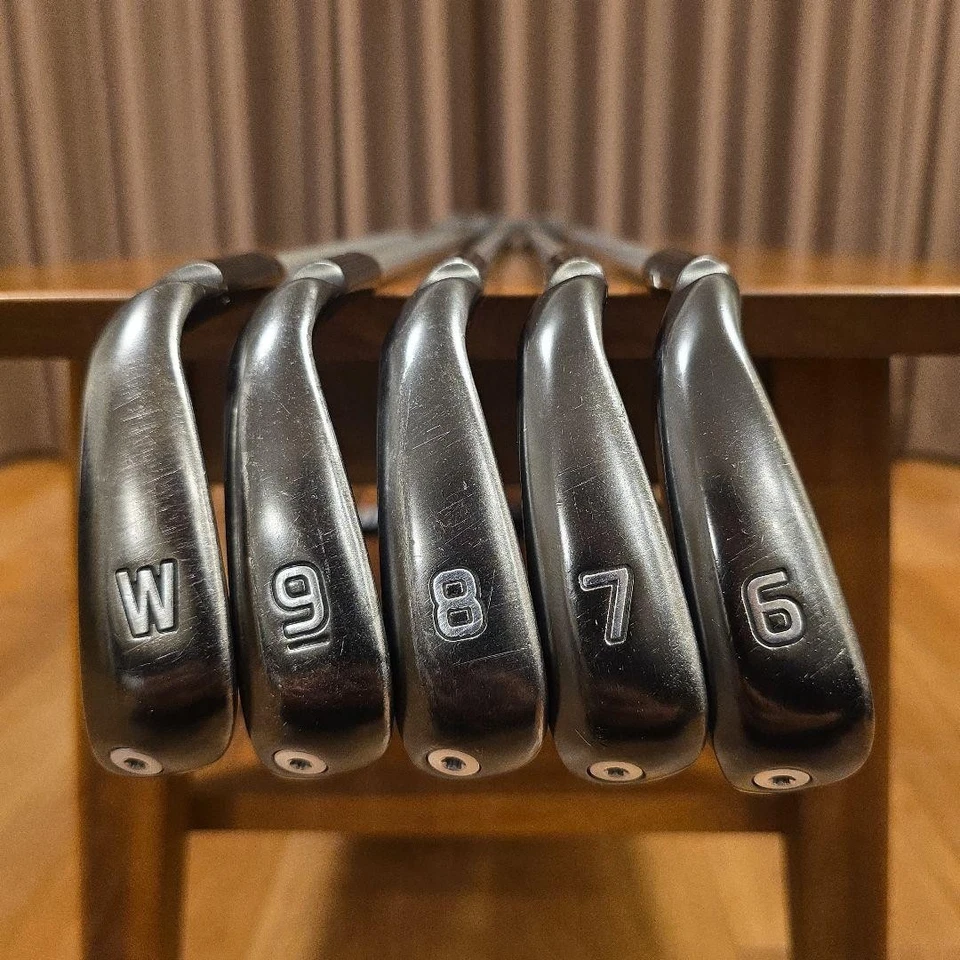 [Lefty / PING] G710 Red Dot Iron Set 5pcs 6-7-8-9-W Shaft MCI 60 Flex Regular - Image 1 of 4
