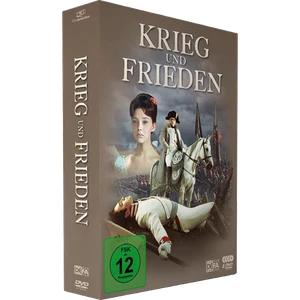 Krieg und Frieden 1-4 (DEFA Filmjuwelen) [4 DVDs] Leo Tolstoi - Bild 1 von 6