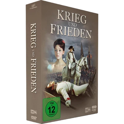 Krieg und Frieden 1-4 (DEFA Filmjuwelen) [4 DVDs] Leo Tolstoi - Bild 1 von 4