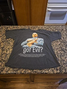 🔥Vintage Austin Powers DR. Evil Got Evil T-Shirt 1999 Größe X-Large RAR Film🔥 - Bild 1 von 7