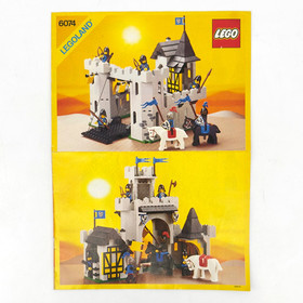 LEGO Castle Black Falcons Fortress 6074 Vintage 1986 - Instruction Manual ONLY