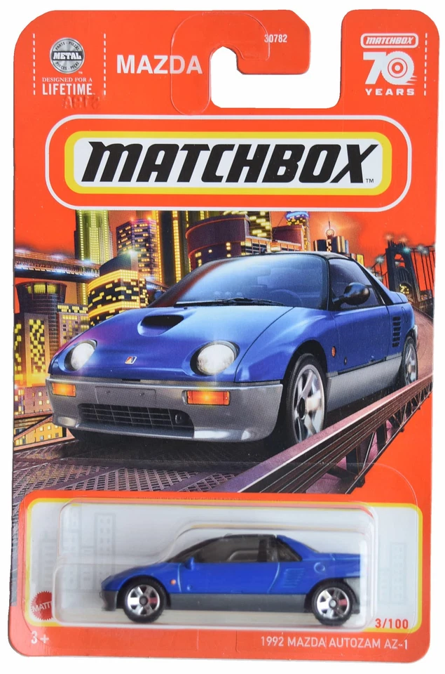 Matchbox 30782 1:64 Cars - Yellow