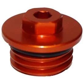 Bullet Proof Designs Oil Fill Cap Orange For Husqvarna FE 350 S 2015-2016 - Image 1 of 1