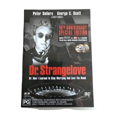 Dr Strangelove DVD 40th Anniversary Edition (1963) Stanley Kubrick War Satire - Image 1 of 4