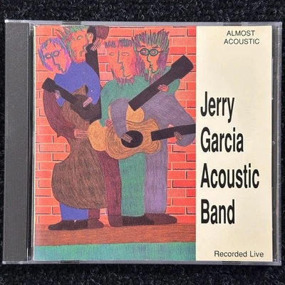 Jerry Garcia Acoustic Band Almost Acoustic CD 1988 GDM Live Recording - Imagem 1 de 4