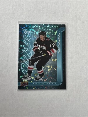 2024-25 UD Series 2 Blue Dazzlers Tage Thompson #DZ-72 Sabres - Image 1 of 2