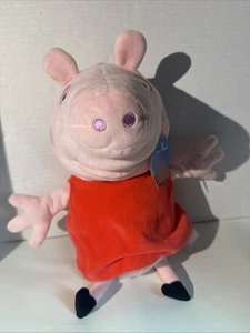Peluche pupazzo Peppa Pig - pupazzo mano - movimento braccio suono - 2021 - 13 pollici - Foto 1 di 11