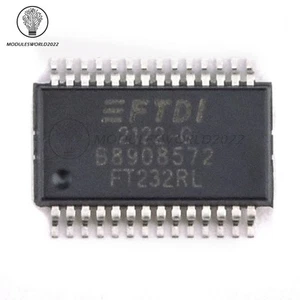100 Stück Original FTDI FT232 FT232RL USB TO SERIAL UART SSOP-28 IC - Bild 1 von 8