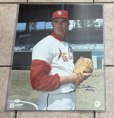 Steve Carlton St. Louis Cardinals “HOF 94” Signed 16 X 20 Photo W/ JSA # H19804 - Image 1 of 2