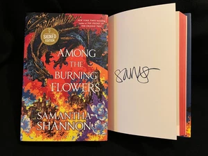 Samantha Shannon signiert Among the Burning Flowers Erstdruck Hardcover Buch - Bild 1 von 1