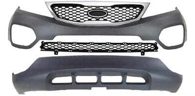 Kit de montaje de cubierta de parachoques delantero y rejilla para Kia Sorento 2011-2013 Foto 1 de 4