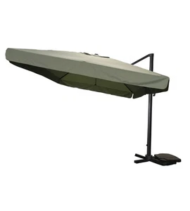OMBRELLONE DA GIARDINO RETTANGOLARE CON BRACCIO LATERALE EUROGARDEN "TOP GUN"... - Foto 1 di 2