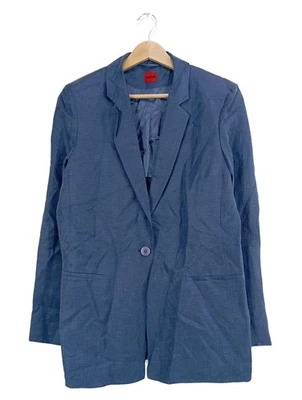 HUGO BOSS Blazer largo Mujeres Blazer Talla EU 38 azul look casual - Imagen 1 de 4