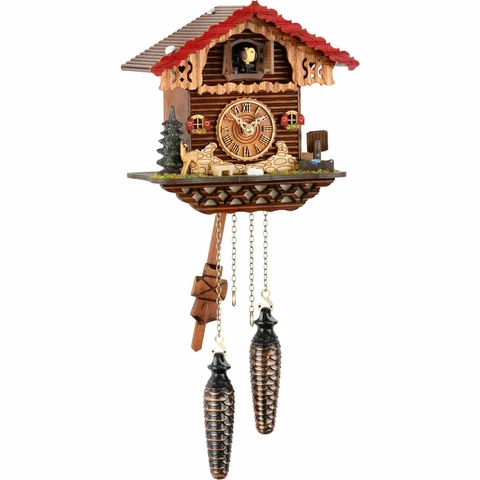 Cuckoo Clock Quartz-movement Chalet-Style 7.9" by Trenkle Uhren Cover