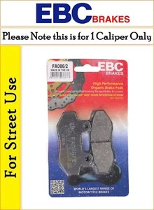 Hyosung GV 250 i Aquila 2008-2017 [Front Organic Brake Pads] [EBC FA Series] - Picture 1 of 1