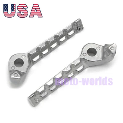 Rear Footrest Foot Pegs for Kawasaki KLX250 D-Tracker 1998-2016/KLX250SF 09-2010 Foto 1 de 4