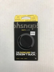 OhSnap - Snap 4 Luxe Magnetic Phone Grip - Ultradünn - Schwarz - Bild 1 von 1