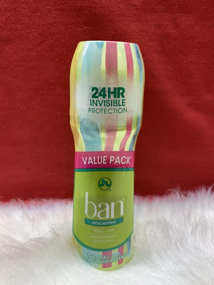 1 paquete económico prohibición rollo desodorante antitranspirante sin perfume 3,5 OZ cada uno caducado 2022 Foto 1 de 1