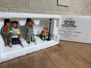 Dept 56 Heritage Village Accessories A Christmas Carol Morning 5588-3 55883 - Picture 1 of 9