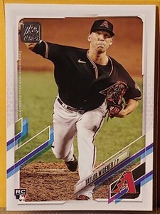 Taylor Widener Topps 2021 Baseball Series 2 #481 Rookie Card RC Arizona 