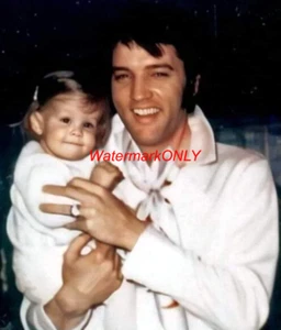 "Elvis Presley" "King of Rock & Roll" & "Lisa Marie" "Pin Up" PHOTO! #(106) - Picture 1 of 2