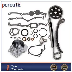 For Nissan Pickup D21 240SX 2.4L 1989-1997 Timing Chain Kit w/ Water Pump TK3005 - Picture 1 of 9