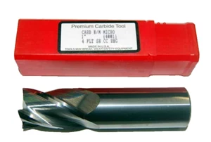 XLN EE. UU. 1" 4FLT SE Premium Micrograno Carburo Extremo Cuadrado CNC Fresadora de Extremo - Imagen 1 de 1