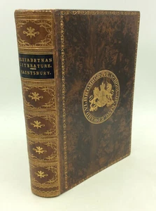 A HISTORY OF ELIZABETHAN LITERATURE by George Saintsbury - 1898 - PRIZE BINDING - Picture 1 of 8