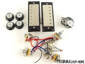 Epiphone Crestwood Custom PRO MINI HUMBUCKERS PICKUPS POTS & KNOBS - Picture 1 of 2