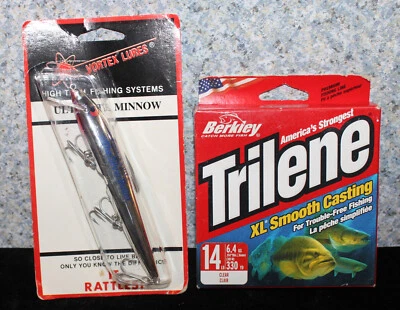 Berkley XLVS14-26 Trilene XL Monofilament Line & Vortex Coors Light Fishing Lure - Image 1 of 4
