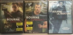 NEW Jason Bourne Trilogy 3 DVD Movie Collection, Identity, Supremacy, Ultimatum - Imagen 1 de 3