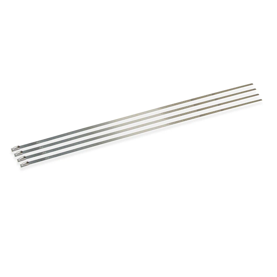 DEI Stainless Steel Race/Rally Locking/Zip Ties Tie Wraps - 4 x 14'' Inch Long - Image 1 of 1