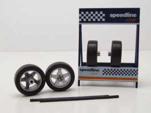 Juego De Llantas Y Rines Speedline (4 Piezas) 1:18 Ixo Models - Imagen 1 de 5
