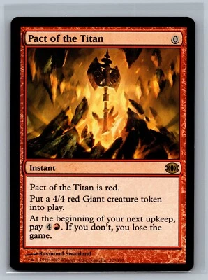 Magic The Gathering Future Sight Pact of the Titan #103/180 MTG TCG CCG - Image 1 of 2